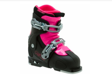 magenta ski boot
